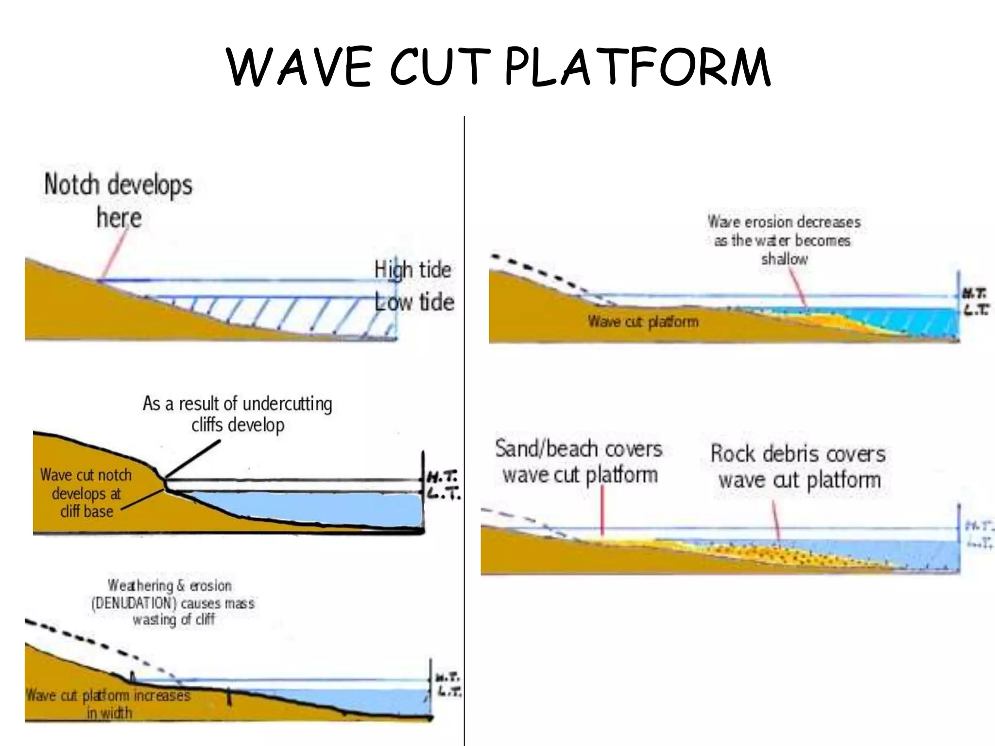 WAVE CUT PLATFORM
 
