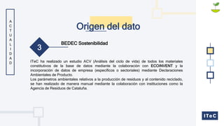 BEDEC Sostenibilidad: Aplica la sostenibilidad digitalizada en tus proyectos - Jose Lucas