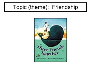 Topic (theme):  Friendship 
