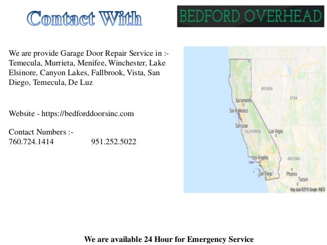 Bedforddoorsinc Com Residential Garage Door Repair Temecula Ca