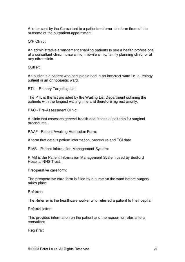 outpatient appointment letter template bedford hospital nhs trust examining the management of outpatient appointment letter template bedford hospital nhs trust examining the management of