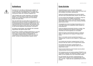 RESTEK EDITOR 
Seite 7 von 40 
Aufstellung 
Das Gerät nicht in der Nähe von Wärmequellen aufstellen, wie 
z.B. Heizungen oder Warmluftauslässen oder an Plätzen, die 
direktem Sonnenlicht, übermäßigem Staub, Feuchtigkeit, Regen, 
mechanischen Stößen oder Vibrationen ausgesetzt sind. 
Sollte Flüssigkeit oder ein fester Gegenstand in das Gehäuse 
gelangen, so muß das Gerät von einem Fachmann überprüft 
werden, bevor es weiter benutzt werden darf. Das Gehäuse 
deshalb nicht selber öffnen. 
Wenn das Gerät direkt von einem kalten an einen warmen Ort 
gebracht oder an einen sehr feuchten Ort aufgestellt wird, kann es 
zu Kondenswasserbildung innerhalb des Gerätes kommen. Das 
Gerät funktioniert dann nicht einwandfrei. Das Gerät daher immer 
mindestens eine Stunde an einem warmen Platz stehen lassen, 
bis das eventuell aufgetretene Kondenswasser verdunstet ist. 
Die Anlage ist auszuschalten, wenn Netzkabel oder Audiokabel 
angeschlossen oder getrennt werden sollen. 
Das Gehäuse, Frontplatte und Bedienungselemente nur mit einem 
weichen, leicht mit einer milden Seifenlösung angefeuchtetem 
Tuch reinigen. Scheuerschwämme, Scheuerpulver und 
Lösungsmittel wie Alkohol oder Benzin dürfen nicht verwendet 
werden, da diese die Gehäuseoberfläche angreifen können. 
RESTEK EDITOR 
Seite 8 von 40 
Erste Schritte 
Verständlicherweise ist das Lesen einer umfangreichen 
Bedienungsanleitung lästig und vielfach besteht der Wunsch nach 
einer sofortigen und schnellen Inbetriebnahme. 
Häufig wird die Bedienungsanleitung auch erst dann gelesen, 
wenn dem neuen Gerät bereits Musik „entlockt“ wird oder wurde. 
Um eine schnelle erste Wiedergabe zu ermöglichen, erfolgt hier 
eine kurze Anleitung. Wir empfehlen dringend diese 
Bedienungsanleitung zu lesen, da der EDITOR über besondere 
Eigenschaften verfügt, die erst durch diese Anleitung vollständig 
genutzt werden können. 
Vorausgesetzt wird, dass die sonstigen Komponenten wie z.B. 
Tuner oder Endstufen und Lautsprecher bereits verkabelt und 
funktionsfähig sind. 
Zuerst sind sämtliche Komponenten stromlos zu schalten. Dies 
reduziert die Möglichkeit einer statischen Entladung beim 
Anschließen der Verbindungskabel zum Vorverstärker. 
Sollte eine Quelle mit asymmetrischem Signal zur Verfügung 
stehen, so sollte diese an den Eingang IN 9 angeschlossen 
werden. 
Wenn nur ein Quelle mit einem symmetrischen Signal zur 
Verfügung steht, so sollte es an den Eingang IN 1 angeschlossen 
werden. 
Eine Endstufe oder die aktiven Lautspecherboxen mit Cinch-anschluss 
sollte oder sollten an OUT B angeschlossen werden. 
Eine Endstufe oder die aktiven Lautspecherboxen mit 
symmetrischen XLR Buchsen sollte oder sollten an OUT A 
angeschlossen werden. 
Danach sind alle Geräte bis auf die Endstufen oder die aktiven 
Lautsprecherboxen einzuschalten. 
Die Fernbedienung über die Gerätevorwahltaste PREAMP für den 
Vorverstärker vorbereiten, den passenden Eingang IN 1 oder IN 9 
wählen und die Lautstärke auf ein sehr kleines Maß einstellen. 
Nun die Endstufen oder die aktiven Lautsprecherboxen ein-schalten 
und die Lautstärke auf ein annehmbares Maß mit den 
VOL + und VOL – Tasten oder dem Lautstärkeknopf am EDITOR 
einstellen. 
 