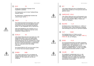 RESTEK MDAC+ 
Einiges über den MDAC+ 
Beim MDAC+ handelt es sich um einen digitalen Vor-verstärker 
/ Umschalter und digital / analog Wandler mit einer 
Vielzahl von Ein- und Ausgängen und mehrere zu- und 
abschaltbare Lautstärkeregler. 
Erstmals ist es damit auch möglich, eine digitale 
Lautstärkeregelung direkt mit einer analogen Laut-stärkeregelung 
Seite 11 von 36 
zu vergleichen. 
Über die bidirektionalen Tape Schleifen und Eingänge sind 
auch WINDOWS 8 Tabletts, Net- oder Notebooks und PCs 
unter LINUX, IOS und WINDOWS als Quellen- oder 
Aufbereitungsgeräte anschliessbar. 
Durch den Einsatz modernster Technologien, verbunden mit 
aufwändigen Fertigungsmethoden, ist es uns heute möglich, 
die Wiedergabequalität des MDAC+ „auf die Spitze“ zu 
treiben. 
Der digitale Vorverstärker und Wandler MDAC+ ist das 
Produkt unserer Bemühungen, Ihnen ein Gerät in die Hand 
zu geben, das keine Wünsche an Klang und Komfort offen 
lässt. 
Hochwertige Umschalter, zwei Sample Rate Converter und 
ein hochwertiger 24 bit 192 kS Multibit Digital Analog 
Wandler erlauben es, eine Vielzahl von Bitauflösungen und 
Wandlerraten einzustellen, um ein Höchstmass an Klang-auflösung 
zu erreichen. 
Insbesondere der digitale Filter des D/A Wandler der ohne 
Pre Ringing arbeitet, lässt dem MDAC+ sehr „analog“ 
klingen. 
Eine potenzial getrennte bidirektionale asynchrone USB 
Schnittstelle ermöglicht es Stücke die auf einen PC 
gespeichert sind in sehr hoher Qualität wieder zu geben. 
Mittels des an- und abschaltbaren Lautstärkereglers kann 
das Signal bis –99 dB in 1 dB Schritte abgeschwächt 
werden. 
Die Treiber der analogen Cinchausgänge stellen die 
Verbindung zu dem Vorverstärker, den Endstufen oder den 
aktiven Lautsprecherboxen her. 
 