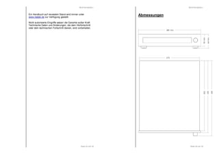 RESTEK MDAC+ 
und Bitauflösung werden dabei vom PC vorgegeben 
und eingestellt. 
Dieser USB Anschluss ist bidirektional mit USB IN und 
USB OUT. 
Die von einem digitalen Aufnahmegerät oder einem 
externen Gerät verarbeiteten Daten können somit hier 
wieder zurück geschleift werden. Bei MMMMOOOODDDDEEEE SSSSPPPPLLLLIIIITTTT UUUU 
dient der Eingang IN 1 als Wiedergabeschnittstelle. 
Dieser Eingang kann dann nicht mehr als normaler 
Eingang angewählt und verwendet werden. 
Im Prinzip handelt es sich somit um einen „TAPE OUT“ 
Aus- und „TAPE IN“ Eingang, wie man es von einem 
analogen Vorverstärker her kennt. 
Bei MMMMOOOODDDDEEEE NNNNOOOORRRRMMMMAAAALLLL kann dieser Eingang als normaler 
Eingänge angewählt und verwendet werden. 
Dieser USB-Ein- und Ausgang ist potenzialmäßig von 
der sonstigen Elektronik getrennt. Somit sind keine 
Brummschleifen über dem PC mehr möglich. 
Mit z. B. einem Windows Media Player, WinAmp o. ä. 
können angewählte Stücke abgespielt werden. Ebenso 
können Playlisten zusammengestellt und abgespielt 
werden. 
Da die Lautstärkeregelung vom MDAC+ übernommen 
wird, sollte die Lautstärkeeinstellung am PC immer auf 
volle Lautstärke stehen. 
Der MDAC+ kann parallel zum PC über die Fern-bedienung 
MAESTRO auch das Starten und Stoppen 
der Playliste übernehmen und kann auch innerhalb der 
Stücke vor- und zurückspulen bzw. innerhalb der Liste 
vor- und zurückspringen. 
IN 2 bis IN7 
Hier können digitale Quellengeräte via Cinch oder 
Toslink angeschlossen werden. Alle Sample Raten von 
32 kS bis 192 kS werden hier entgegen genommen, 
ebenso alle Bitauflösungen von 16 bit bis 24 bit. 
Seite 17 von 36 
6 
 
