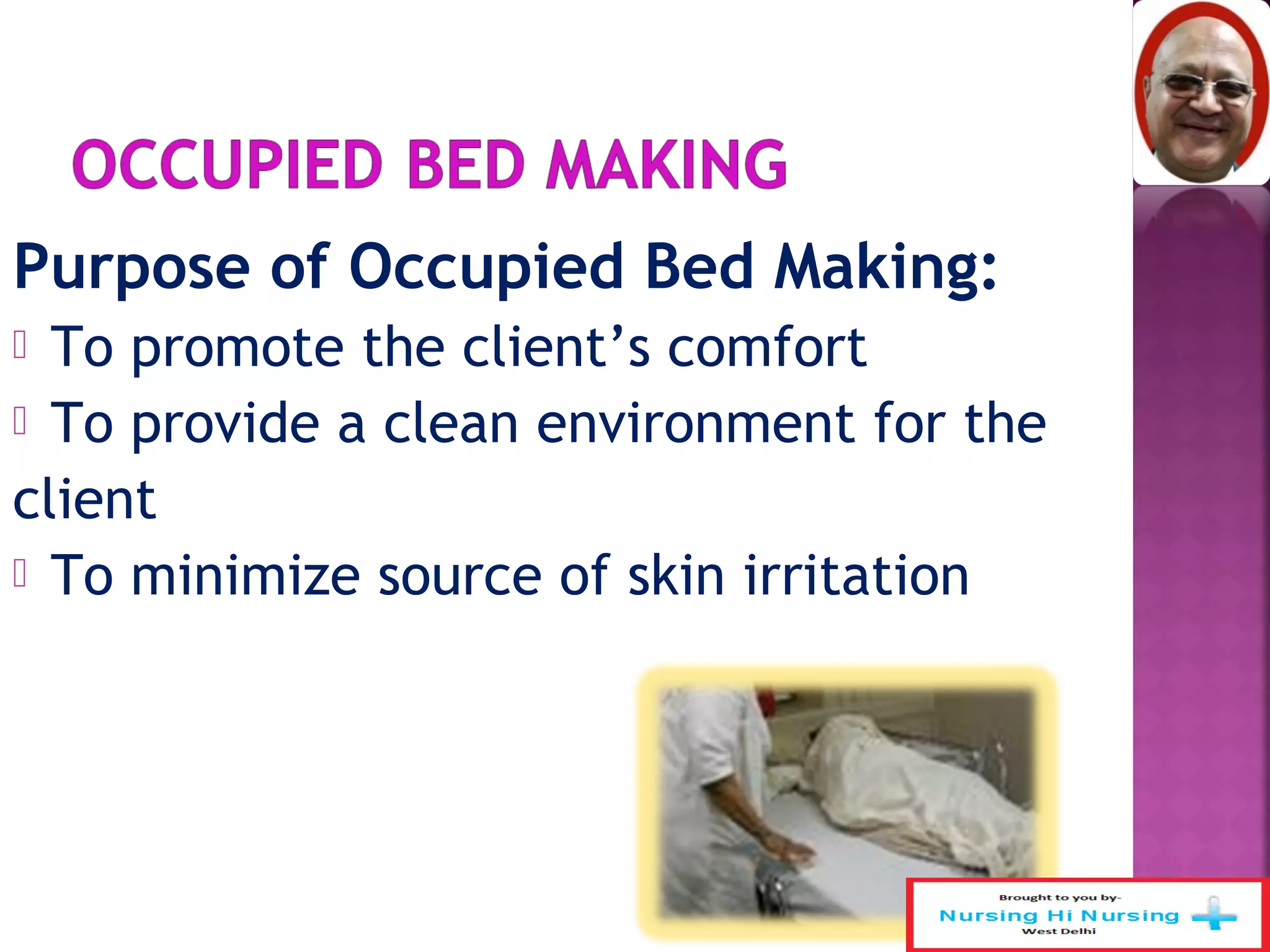 Bed Making Bed making in nursing | PPT