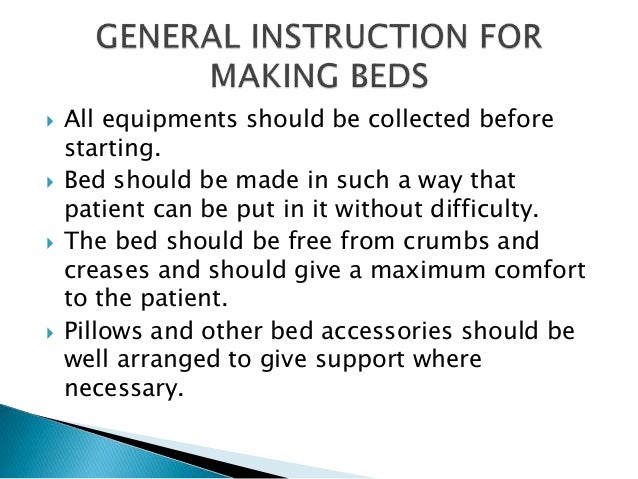 All Beds Cna Should Make All Beds Cna Should Make