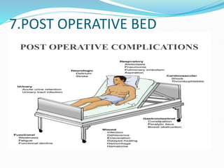 7.POST OPERATIVE BED
 