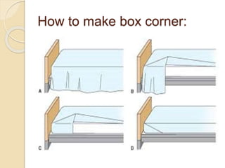 How to make box corner:
 