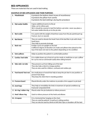BED making.docxa key of nursing skills that is essential for | DOCX