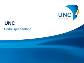 UNC Bedrijfspresentatie 