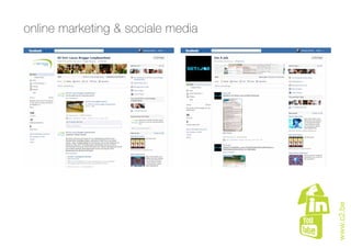 online marketing & sociale media




                                   www.c2.be
 