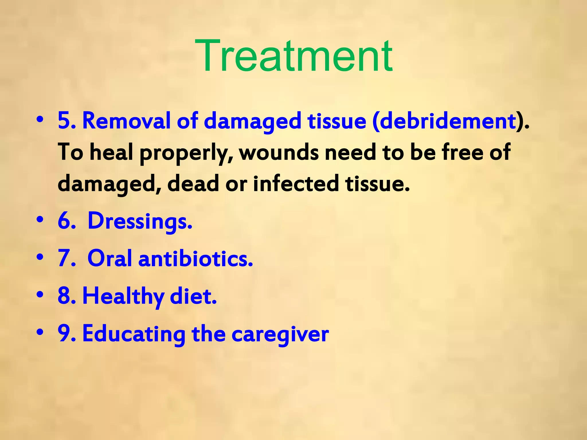 Bed sores / decubitis ulcer / pressure sores PPT