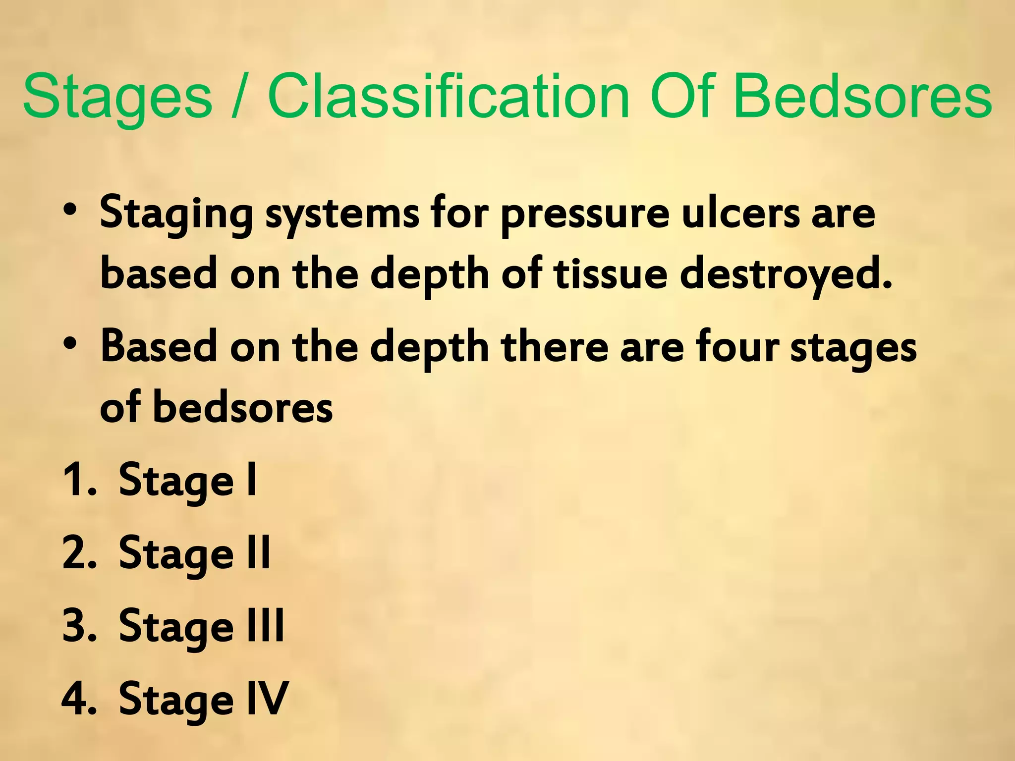 Bed sores / decubitis ulcer / pressure sores | PPTX