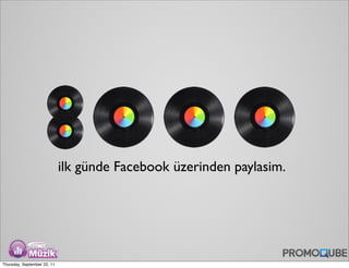 ilk günde Facebook üzerinden paylasim.




Thursday, September 22, 11
 