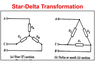 Star-Delta Transformation
 