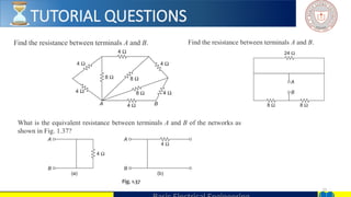 25
Short Circuit
TUTORIAL QUESTIONS
 