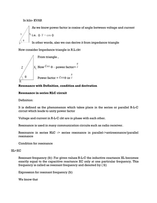 AC CIRCUITS REPRESENTATION OF SINUSOIDAL WAVEFORMS, PEAK, RMS AND ...