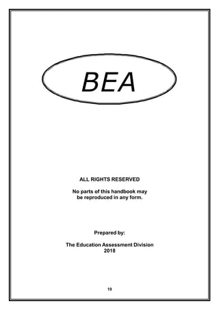 BEEA_Examiner's Handbook reviewer ..pptx