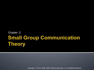 Small Group Communication Theory | PPT