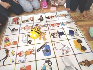 STEM - ГРУПА „МИКИ МАУС”, ДГ „СЛЪНЦЕ”, ГР. ЛЕВСКИ – ПРОГРАМИРУЕМА ИНТЕРАКТИВНА ИГРАЧКА  „BEE-BOТ” 