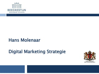 Hans Molenaar

Digital Marketing Strategie
 