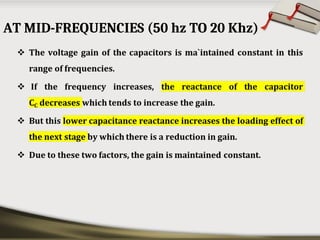 AT MID-FREQUENCIES (50 hz TO 20 Khz)
 