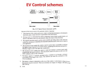EV Control schemes
60
 