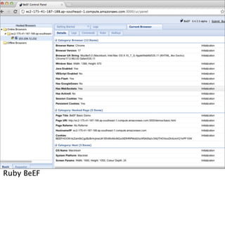 Ruby BeEF
 