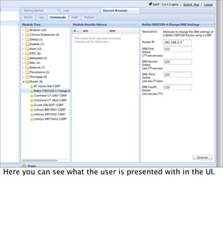 Here you can see what the user is presented with in the UI.
 