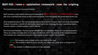 beef-exploitation tool that exploits beef | PPTX