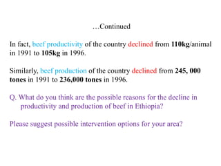Beef Cattle production and management system | PPTX