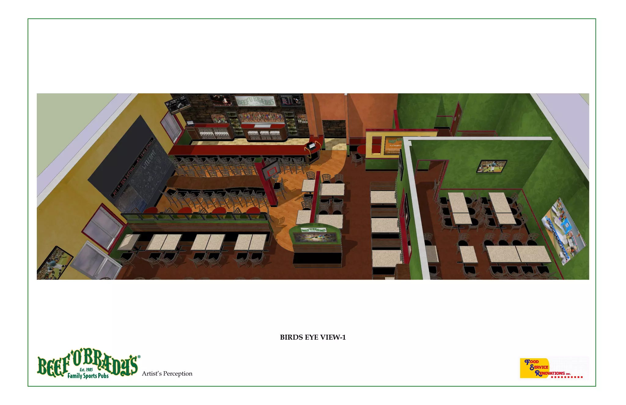 BIRDS EYE VIEW-1
Artist’s Perception