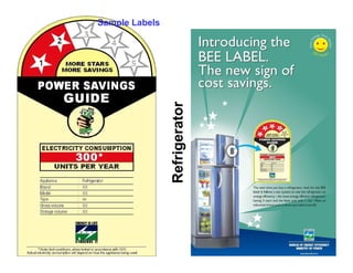 Sample Labels




                Refrigerator



                               11
 