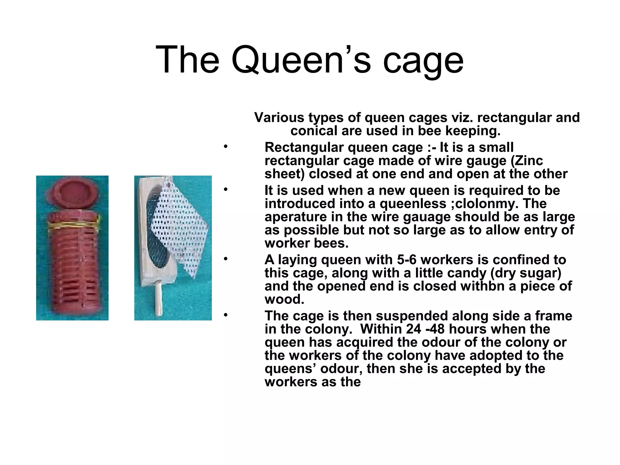 Bee keeping equipments | PPT