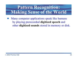 Pattern Recognition: Making Sense of the World ,[object Object]