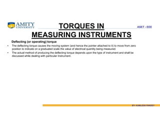 Aset Light Performance Instrument Comprehensive Overview of Electrical Measuring Instruments and Their ...