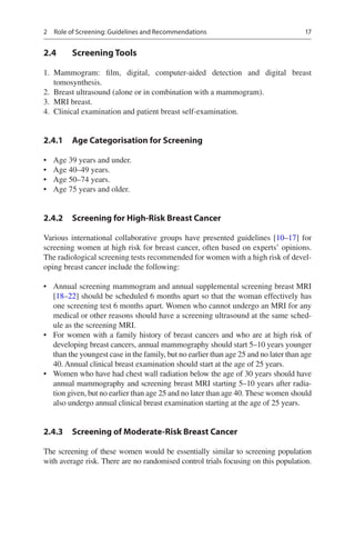Management of Early Stage Breast Cancer | PDF