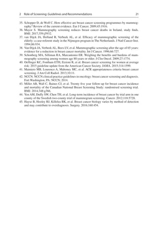 Management of Early Stage Breast Cancer | PDF