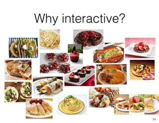 Why interactive?
34
 