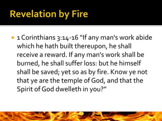 Have You Been Through the FIRE? | PPTX | Christianity | Religion