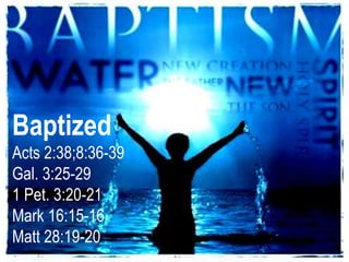 Matthew 10:32-33Acts 8:36-37CONFESS