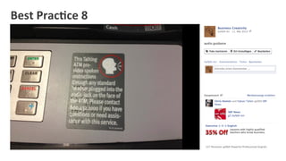 Best	
  Prac:ce	
  8	
  
 