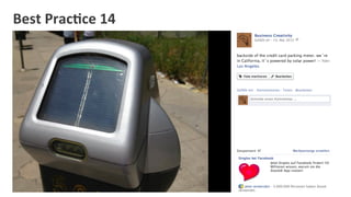 Best	
  Prac:ce	
  14	
  
 