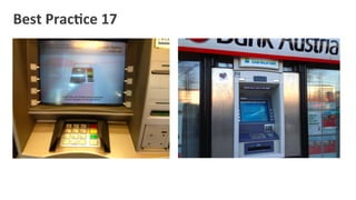 Best	
  Prac:ce	
  17	
  
 