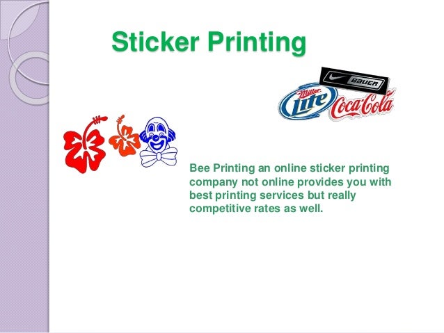 online label printing