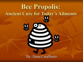 Bee Propolis Presentation for healthy and | PPT