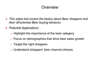 Beer Shopper Consumer Insights