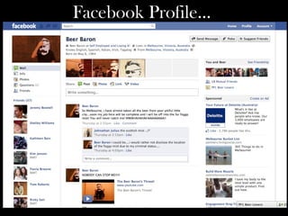 Facebook Profile…