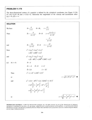 Beer dinamica 9e_manual_de_soluciones_c11c