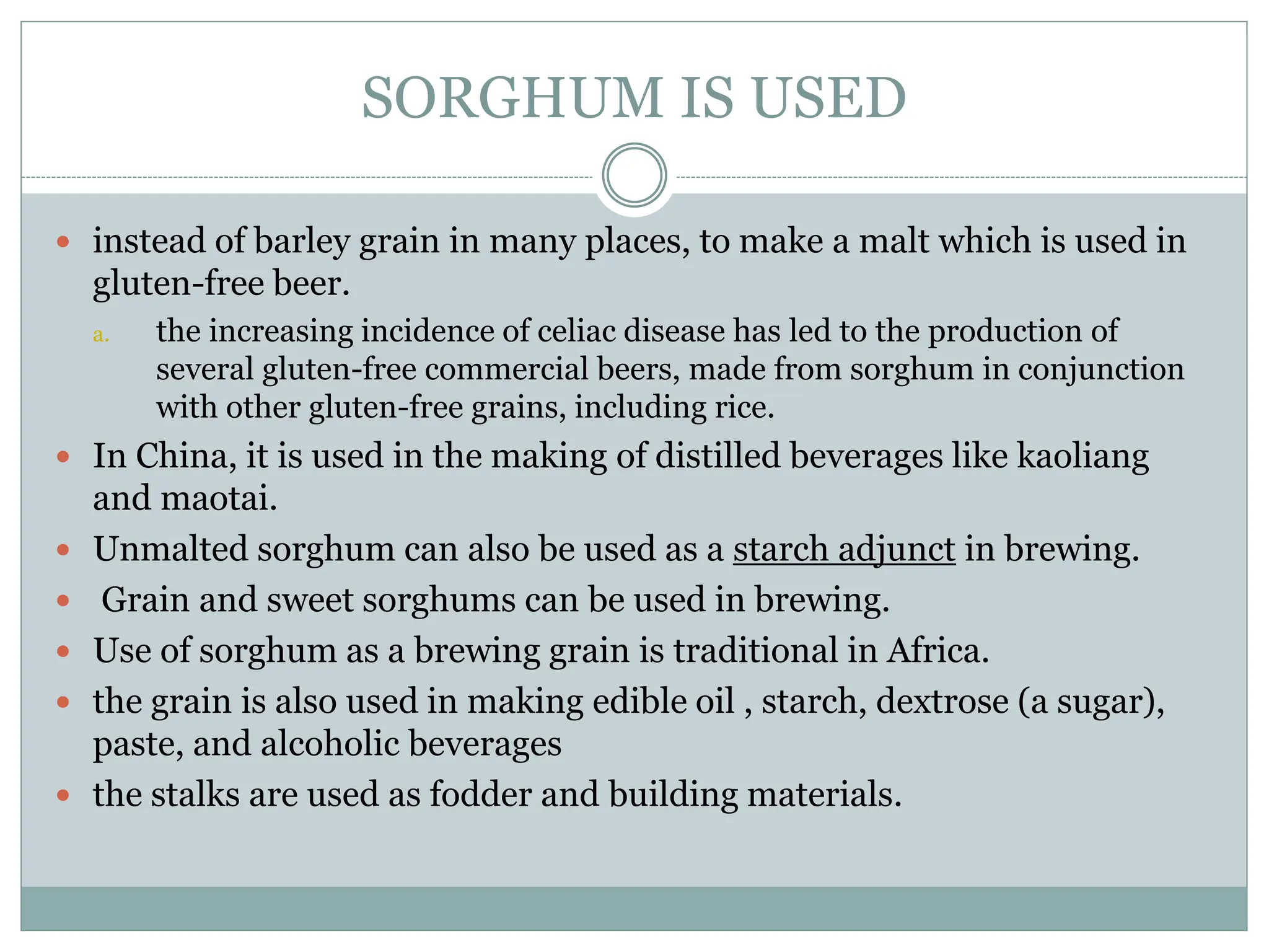 BEER FROM SORGHUM pptx beer-from-sorghum-pptx